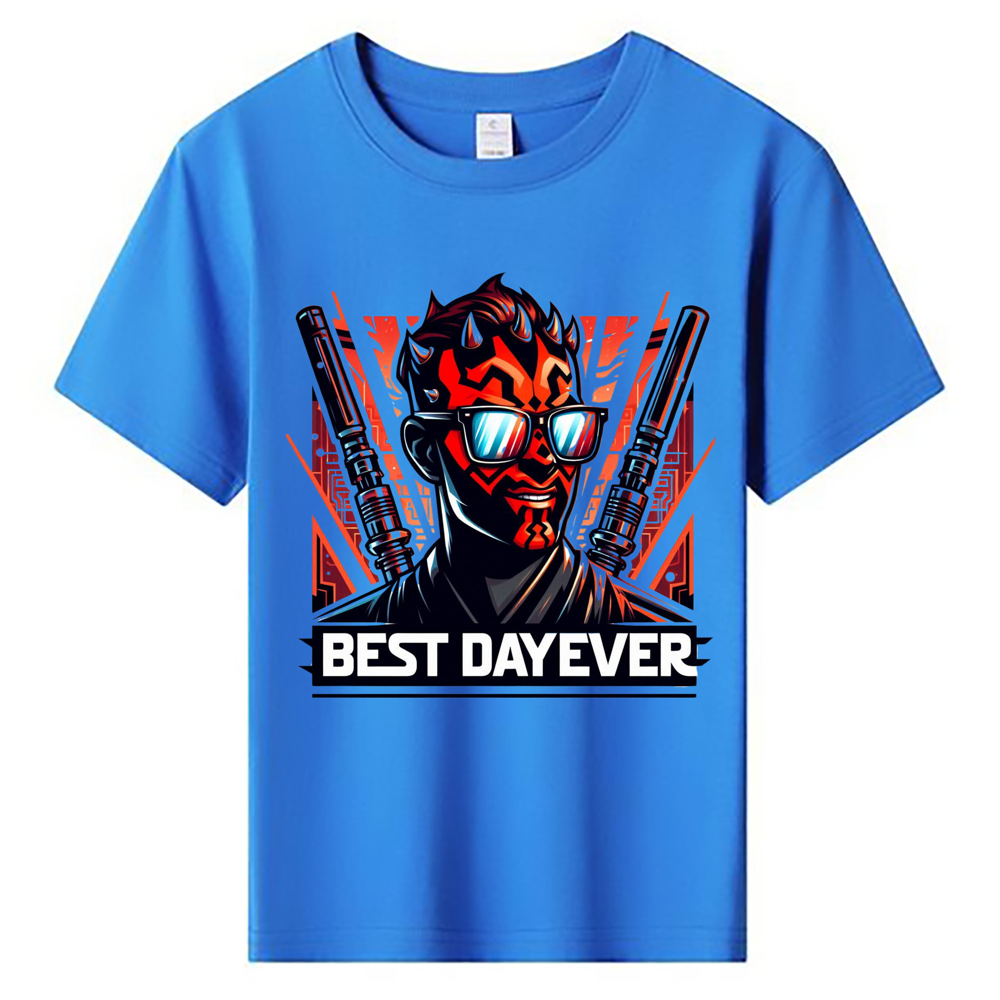 （画像用） スター・ウォーズ Star Wars 綿100％キッズTシャツ（フロントプリント）